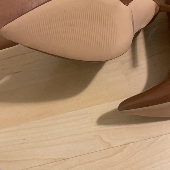 Steve Madden Patent Cognac patent leather boots - Picture 4 of 5